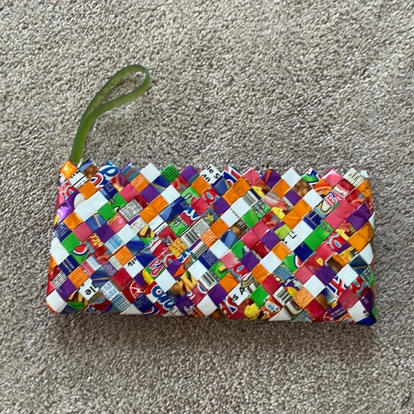 Vintage Candy Wrapper Clutch Handbag - Picture 6 of 7